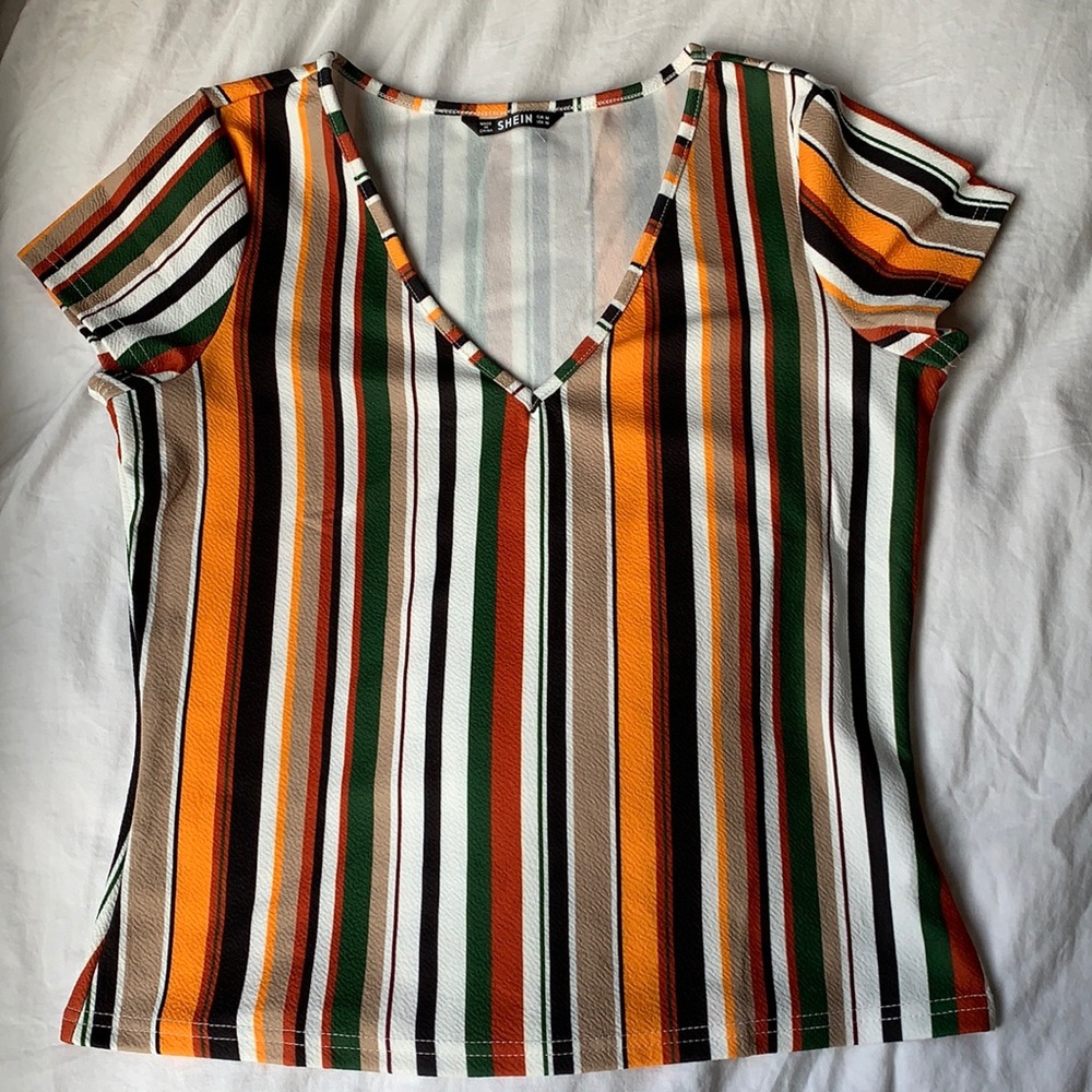 Striped SHEIN tee